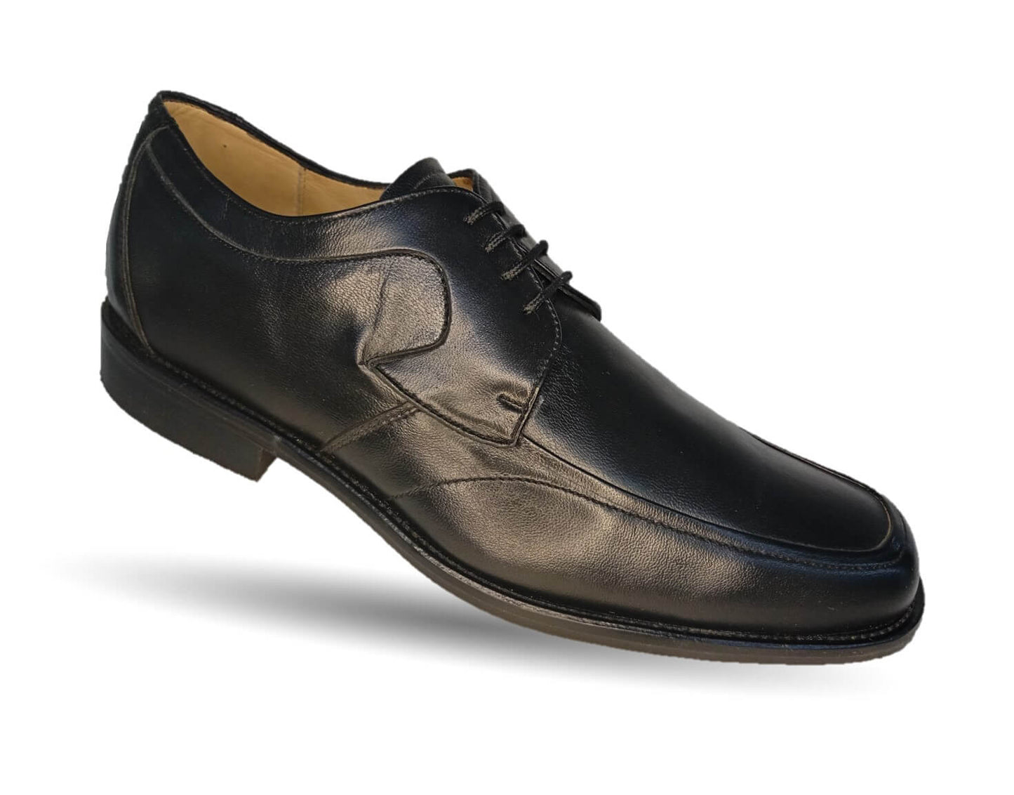 Zapatos de Vestir de piel de ternera con suela de cuero Karsson 486 Negro para hombre