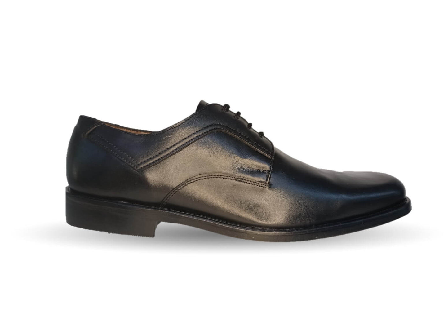 Zapatos de Vestir de piel de ternera con suela de cuero Karsson 487 Negro para hombre