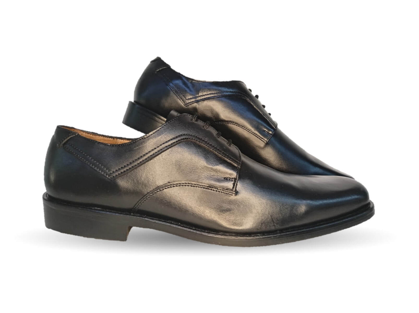 Zapatos de Vestir de piel de ternera con suela de cuero Karsson 487 Negro para hombre