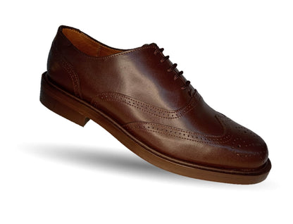 Zapatos de Vestir de piel de ternera con suela de cuero Karsson 62 Café para hombre