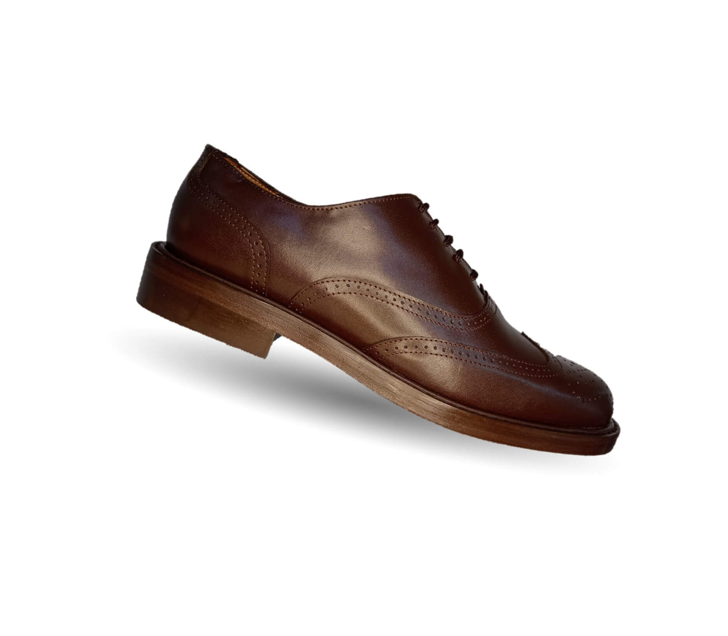 Zapatos de Vestir de piel de ternera con suela de cuero Karsson 62 Café para hombre