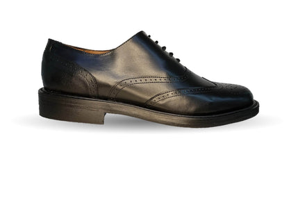 Zapatos de Vestir de piel de ternera con suela de cuero Karsson 62 Negro para hombre