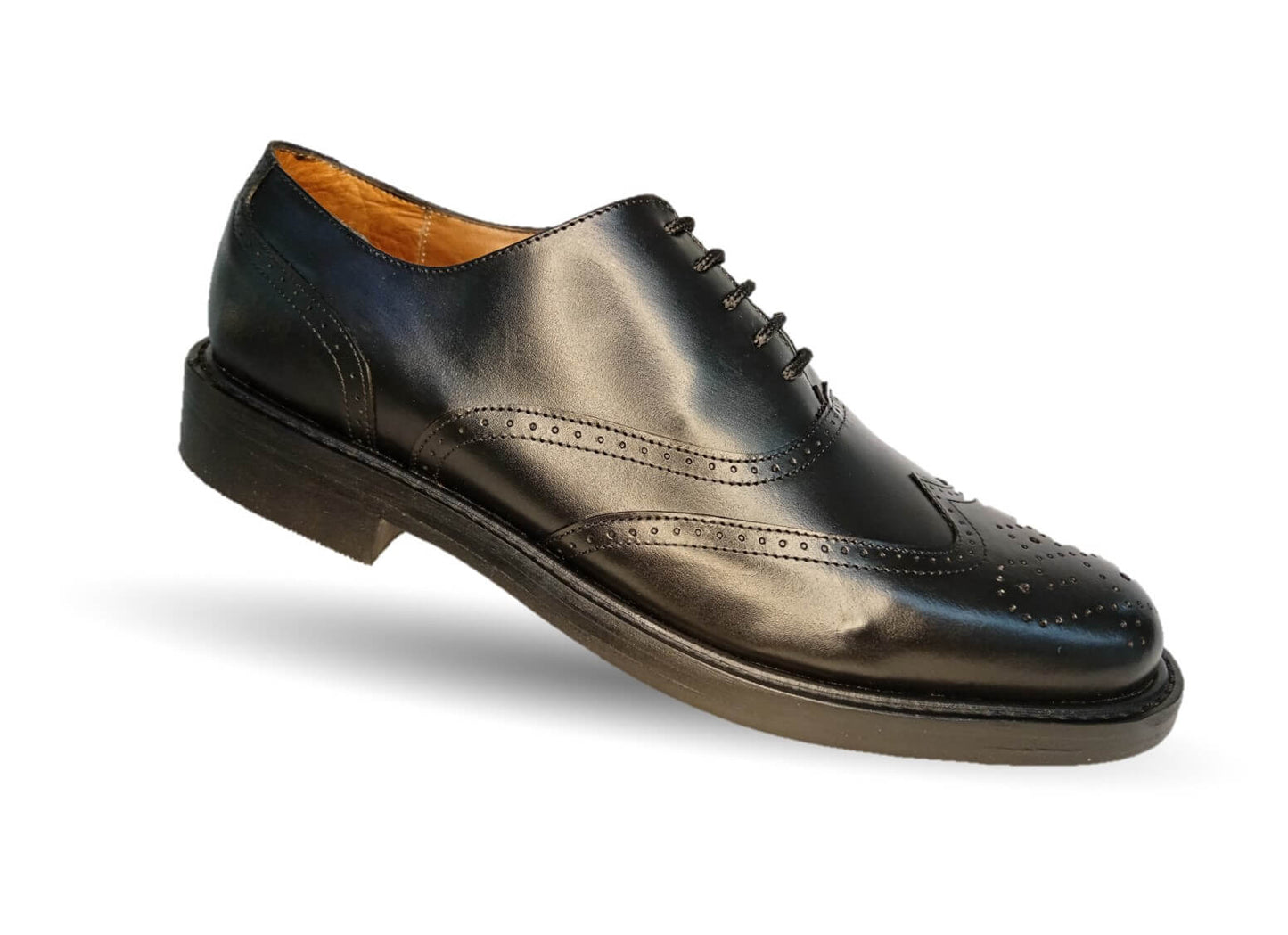 Zapatos de Vestir de piel de ternera con suela de cuero Karsson 62 Negro para hombre
