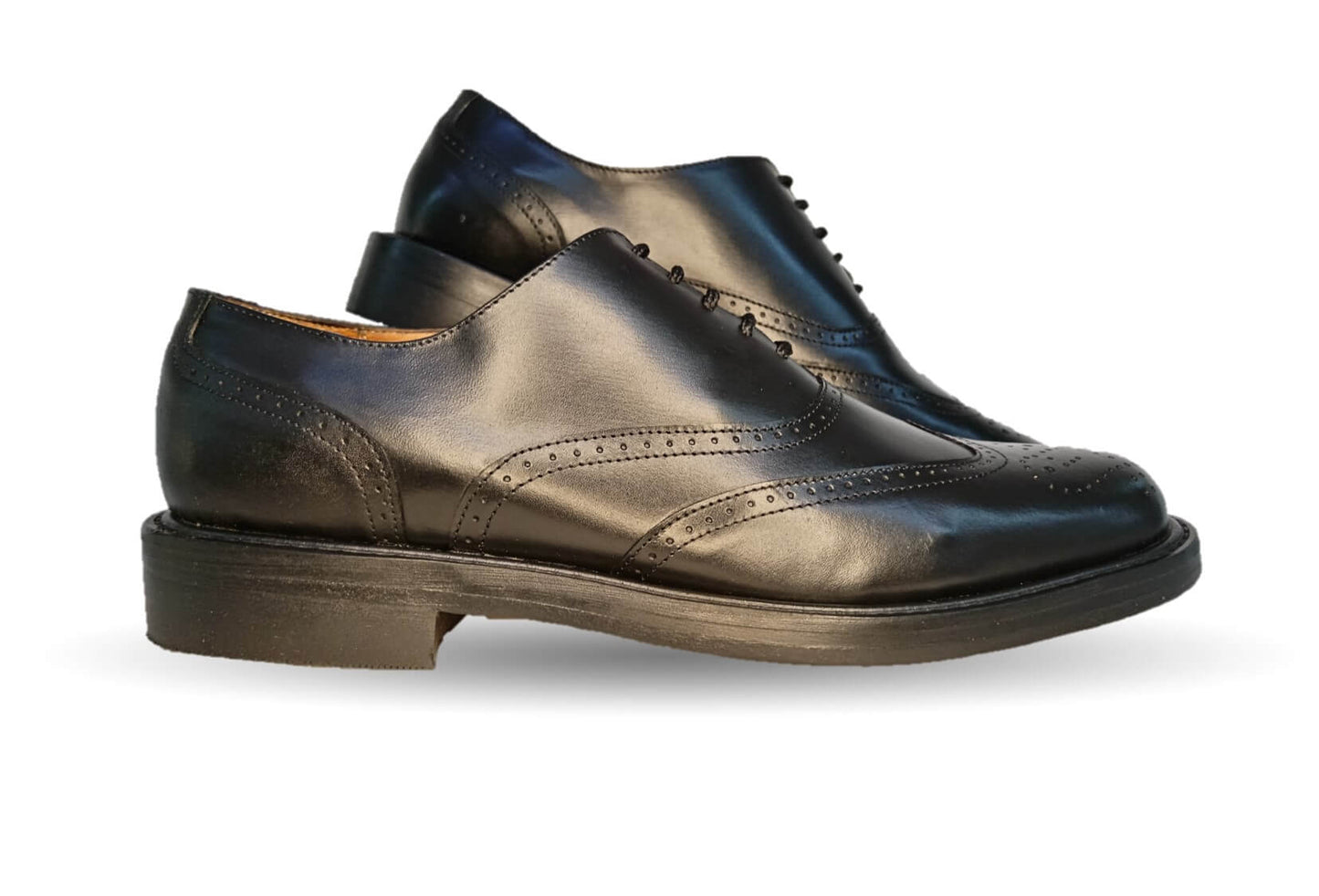 Zapatos de Vestir de piel de ternera con suela de cuero Karsson 62 Negro para hombre
