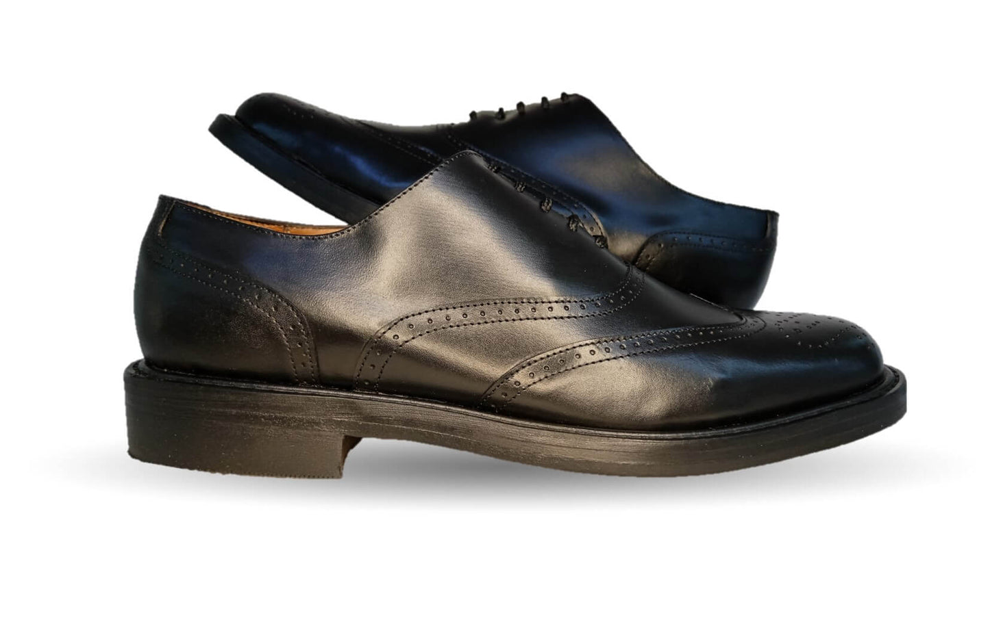Zapatos de Vestir de piel de ternera con suela de cuero Karsson 62 Negro para hombre