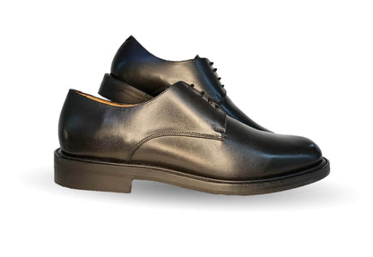 Zapatos de Vestir de piel de ternera con suela de cuero Karsson 68 Negro para hombre