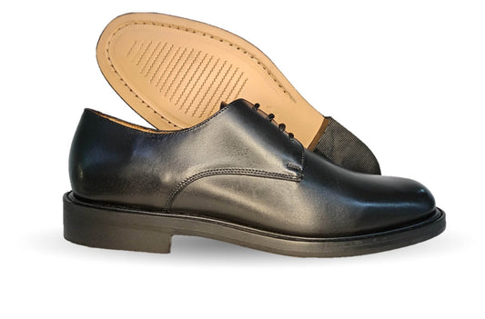 Zapatos de Vestir de piel de ternera con suela de cuero Karsson 68 Negro para hombre