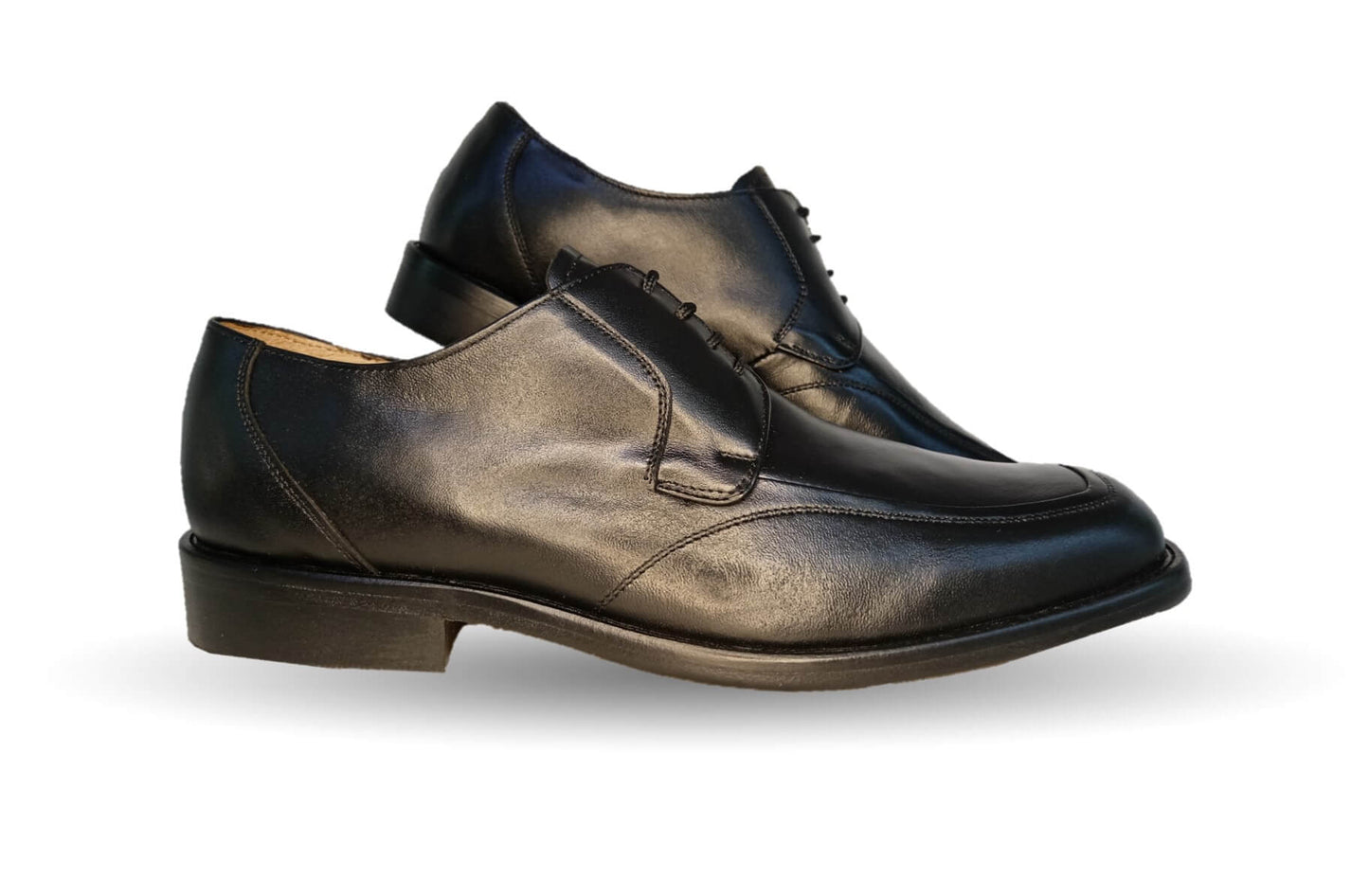 Zapatos de Vestir de piel de ternera con suela de cuero Karsson 7041 Negro para hombre