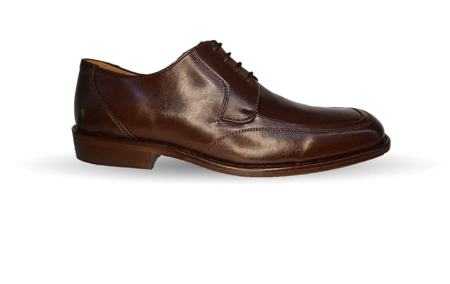 Zapatos de Vestir de piel de ternera con suela de cuero Karsson 7041 Tabaco para hombre