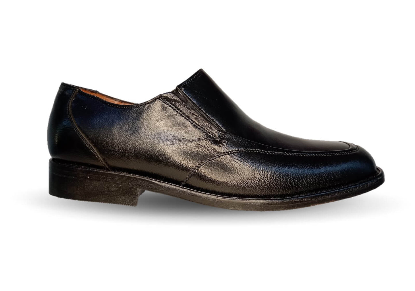 Zapatos de Vestir de piel de ternera con suela de cuero Karsson 7042 Negro para hombre
