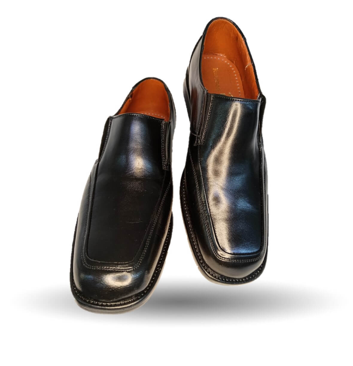 Zapatos de Vestir de piel de ternera con suela de cuero Karsson 7042 Negro para hombre