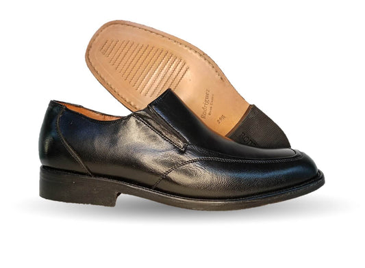 Zapatos de Vestir de piel de ternera con suela de cuero Karsson 7042 Negro para hombre