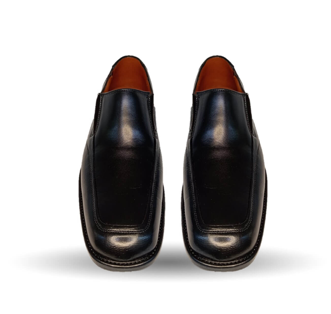 Zapatos de Vestir de piel de ternera con suela de cuero Karsson 7042 Negro para hombre