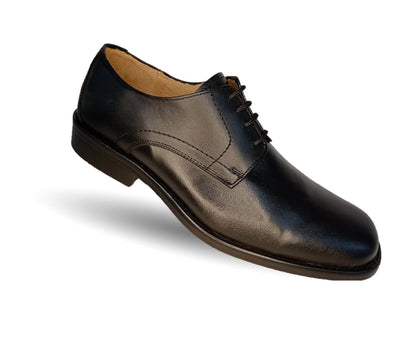 Zapatos de Vestir de piel de ternera con suela de cuero Karsson 7050 Negro para hombre