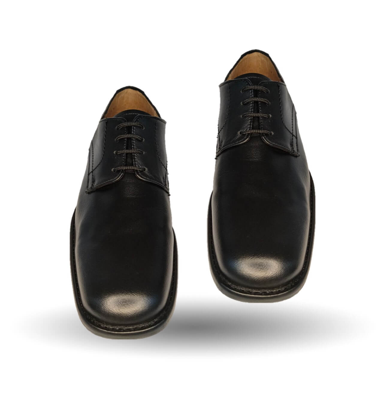 Zapatos de Vestir de piel de ternera con suela de cuero Karsson 7050 Negro para hombre