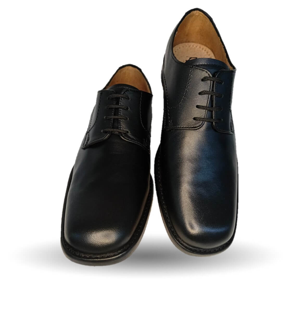 Zapatos de Vestir de piel de ternera con suela de cuero Karsson 7050 Negro para hombre