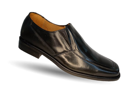 Zapatos de Vestir de piel de ternera con suela de cuero Karsson 77 Negro para hombre