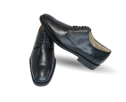Zapatos de Vestir de piel de ternera con suela de cuero Karsson 873 Negro para hombre