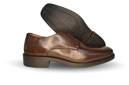 Zapatos de Vestir de piel de ternera Karsson 9001 Tabaco para hombre