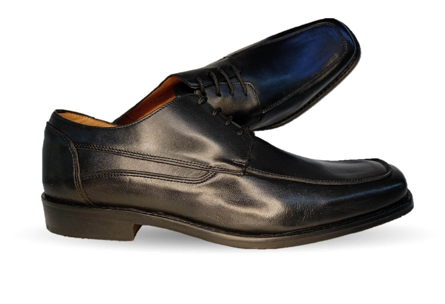 Zapatos de Vestir de piel de ternera con suela de cuero Karsson 9006 Negro para hombre