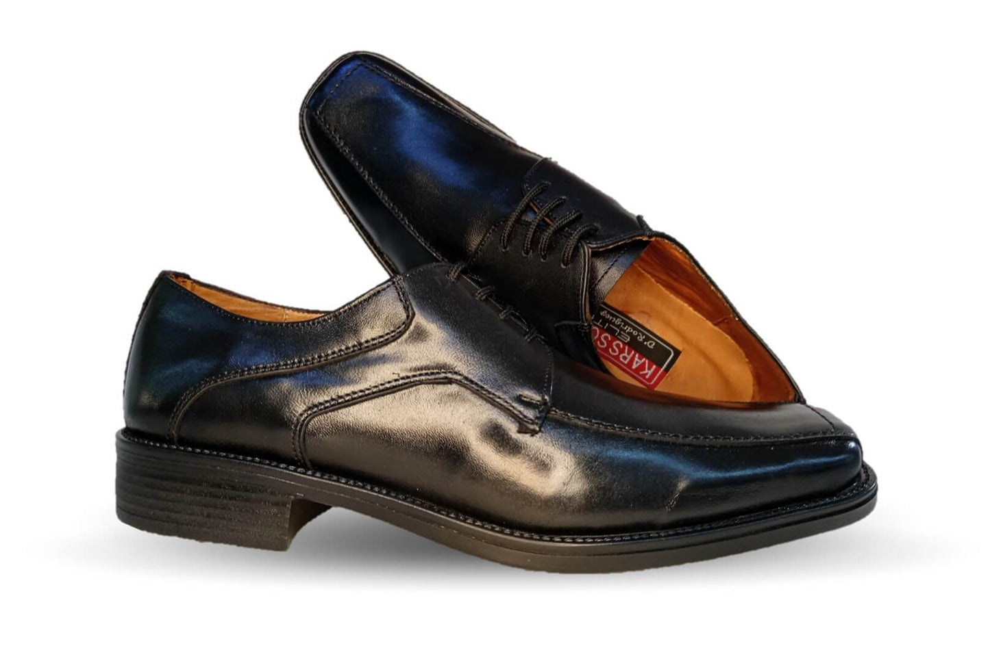Zapatos de Vestir de piel de ternera Karsson 9015 Negro para hombre