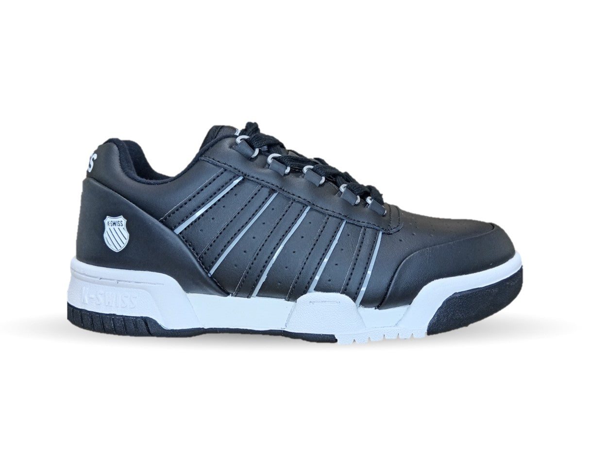 Tenis Urbano K Swiss 002 Negro/Blanco para hombre