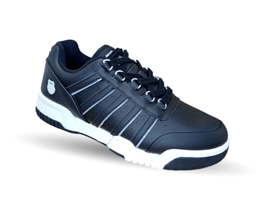 Tenis Urbano K Swiss 002 Negro/Blanco para hombre