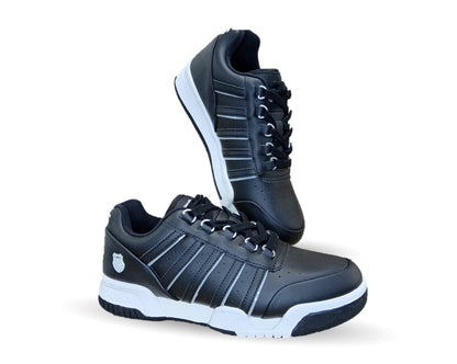 Tenis Urbano K Swiss 002 Negro/Blanco para hombre