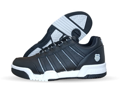Tenis Urbano K Swiss 002 Negro/Blanco para hombre