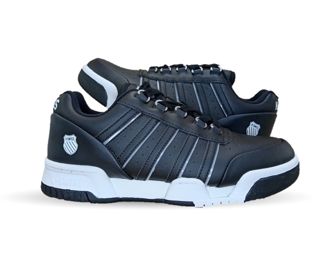Tenis Urbano K Swiss 002 Negro/Blanco para hombre