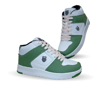Tenis Urbano K Swiss de piel 178 Blanco/Verde para mujer
