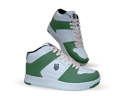 Tenis Urbano K Swiss de piel 178 Blanco/Verde para mujer