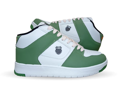 Tenis Urbano K Swiss de piel 178 Blanco/Verde para mujer
