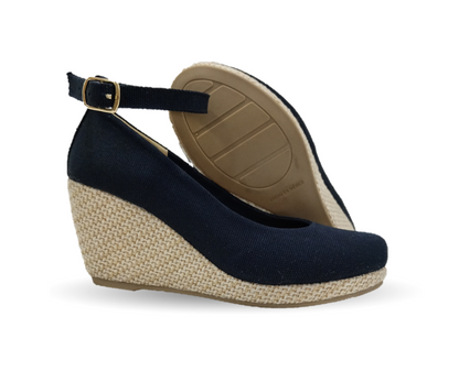 Sandalia tipo Alpargata Lady Christian 1163 Marino para mujer