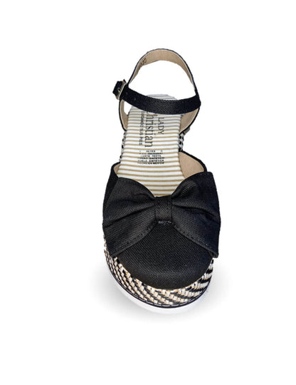 Sandalia Casual de moda con plataforma media Lady Christian 290 Negro para mujer