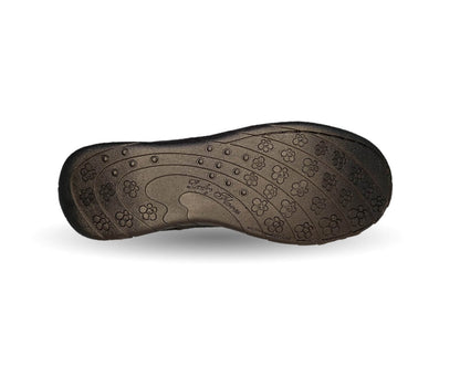 Zapato Escolar con hebilla Lady Flores 424 Negro para niña