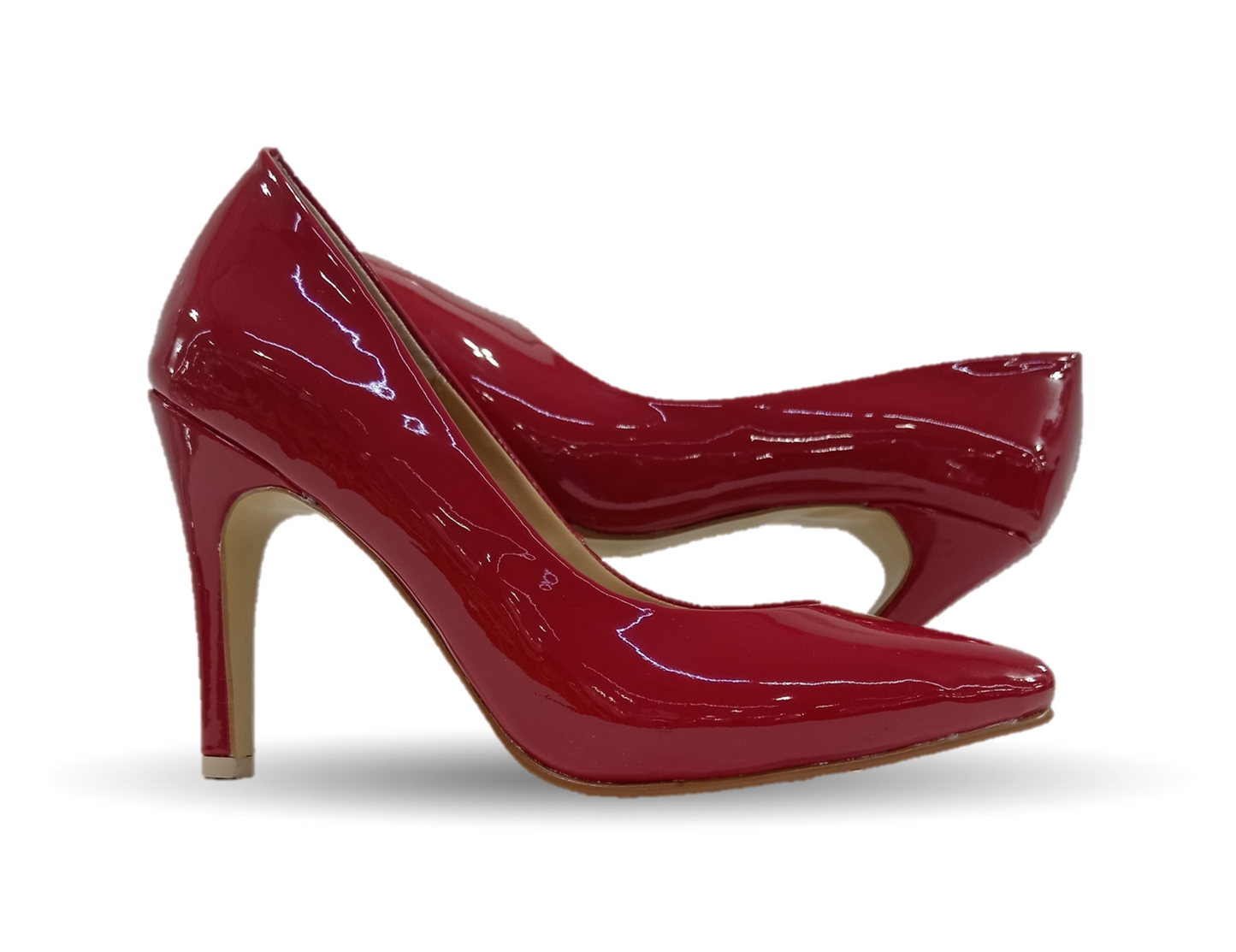 Zapatilla de Vestir Lambers 3100 Charol Rojo para mujer