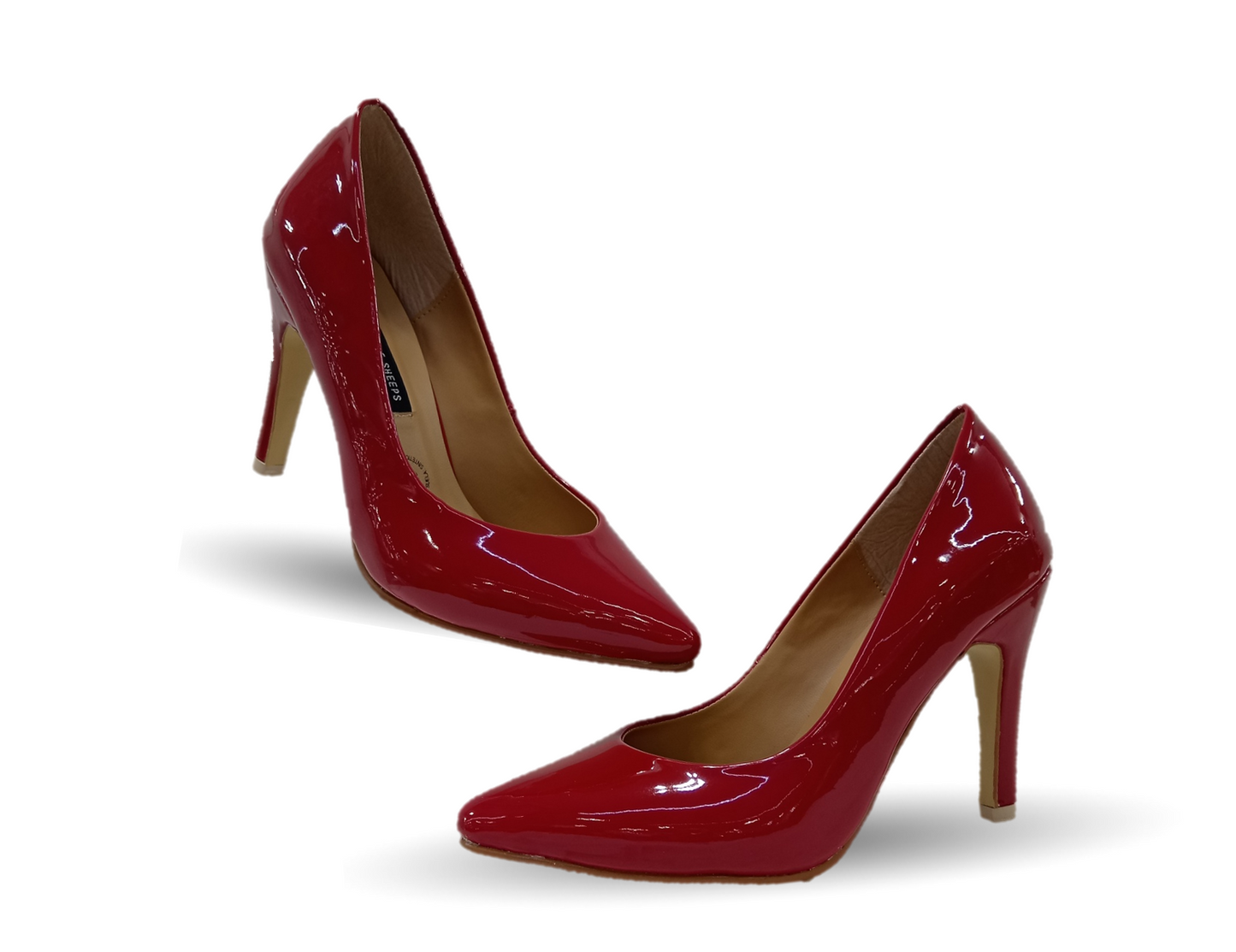 Zapatilla de Vestir Lambers 3100 Charol Rojo para mujer