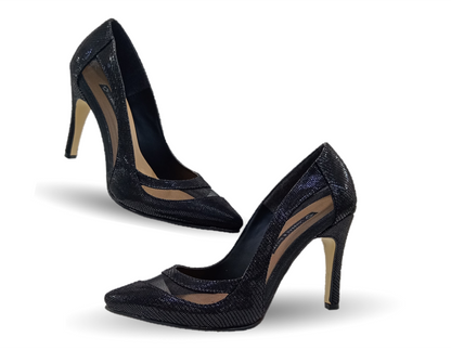 Zapatilla de Vestir Lambers 3124 Microfibra Negro para mujer