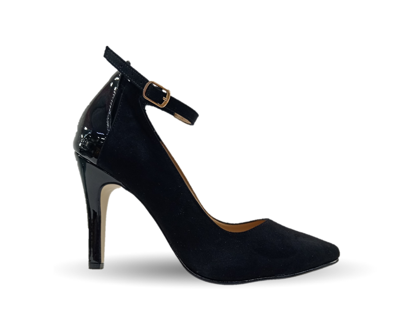 Zapatilla de Vestir Lambers 3174 Ante Negro para mujer