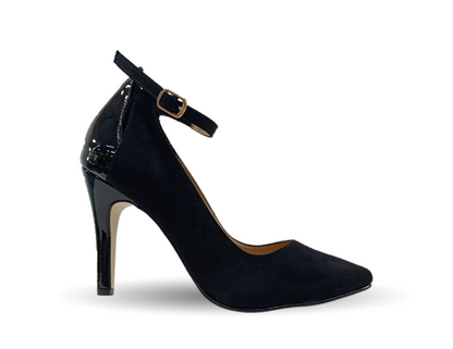 Zapatilla de Vestir Lambers 3174 Ante Negro para mujer
