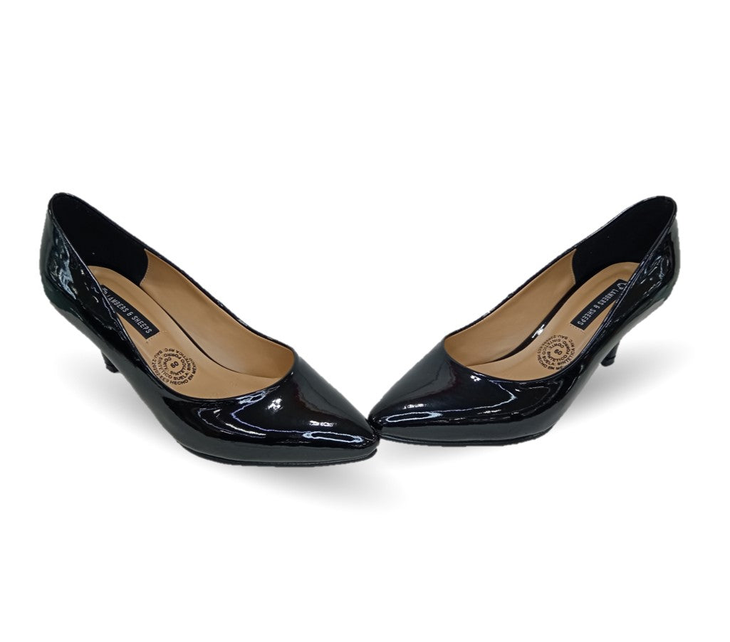 Zapatilla de Vestir Lambers 6007 Charol Negro para mujer