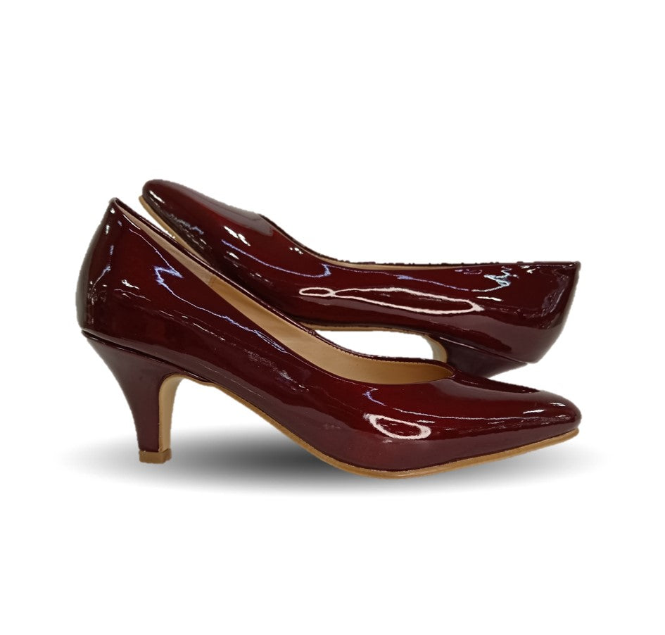Zapatilla de Vestir Lambers 6007 Charol Merlot para mujer