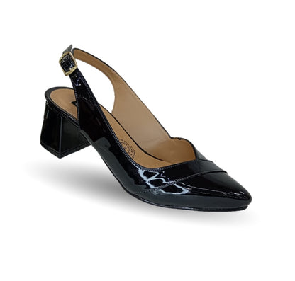 Zapatilla de Vestir Lambers 6045 Charol Negro para mujer