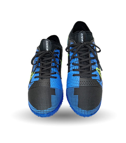 Tenis de Futbol con multitacos Mayckers 1205 Negro/Rey Unisex para mujer y hombre