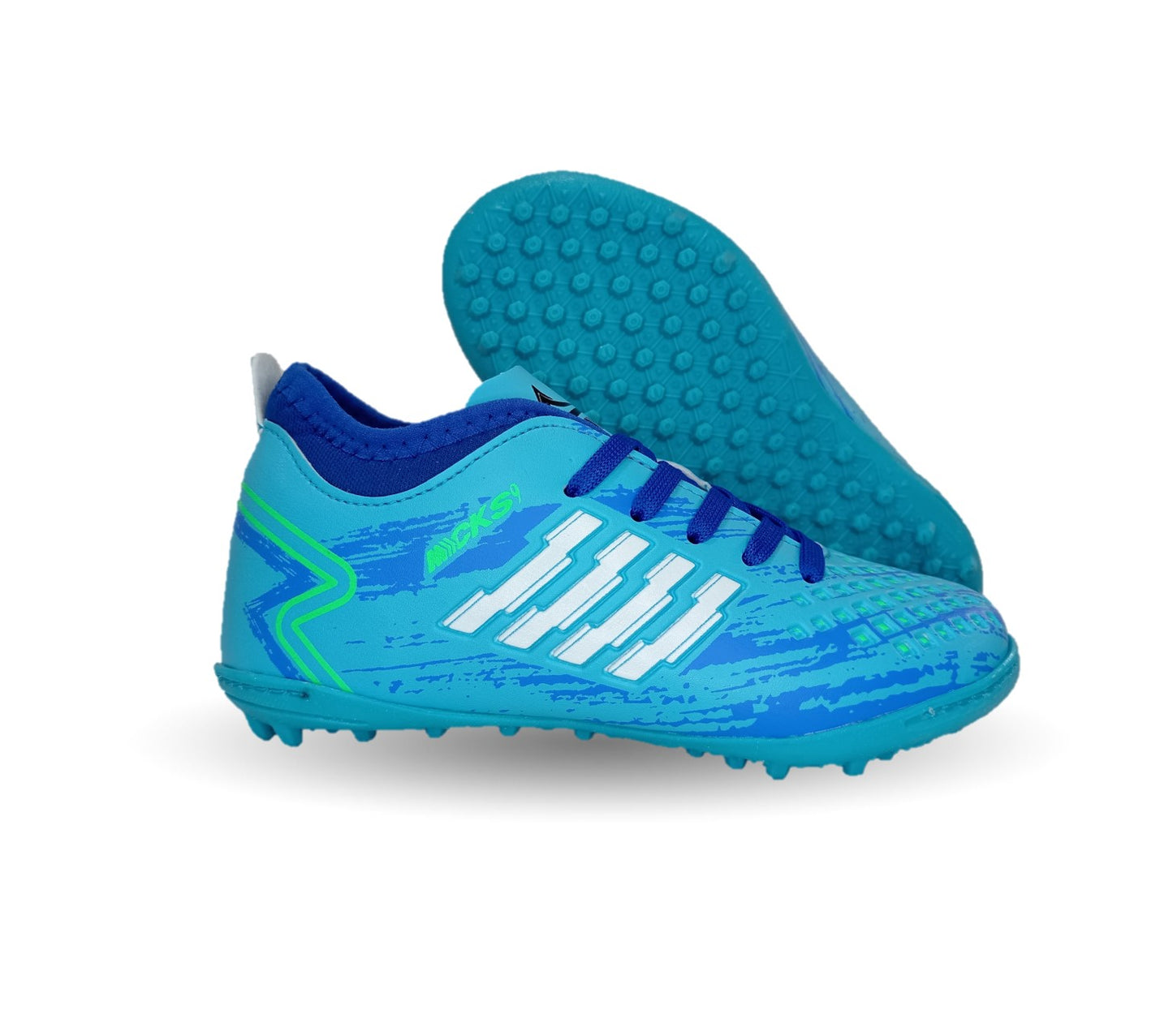 Tenis de Futbol con multitacos Mayckers 1229 Menta Unisex para niño y niña