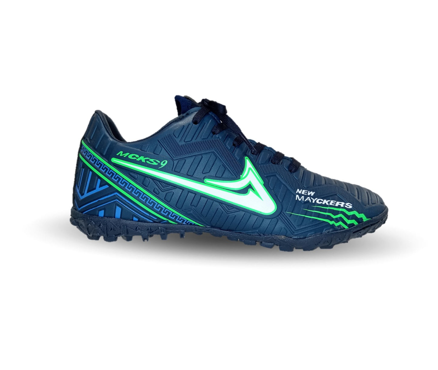 Tenis de Futbol con multitacos Mayckers 1241 Marino/Manzana para hombre