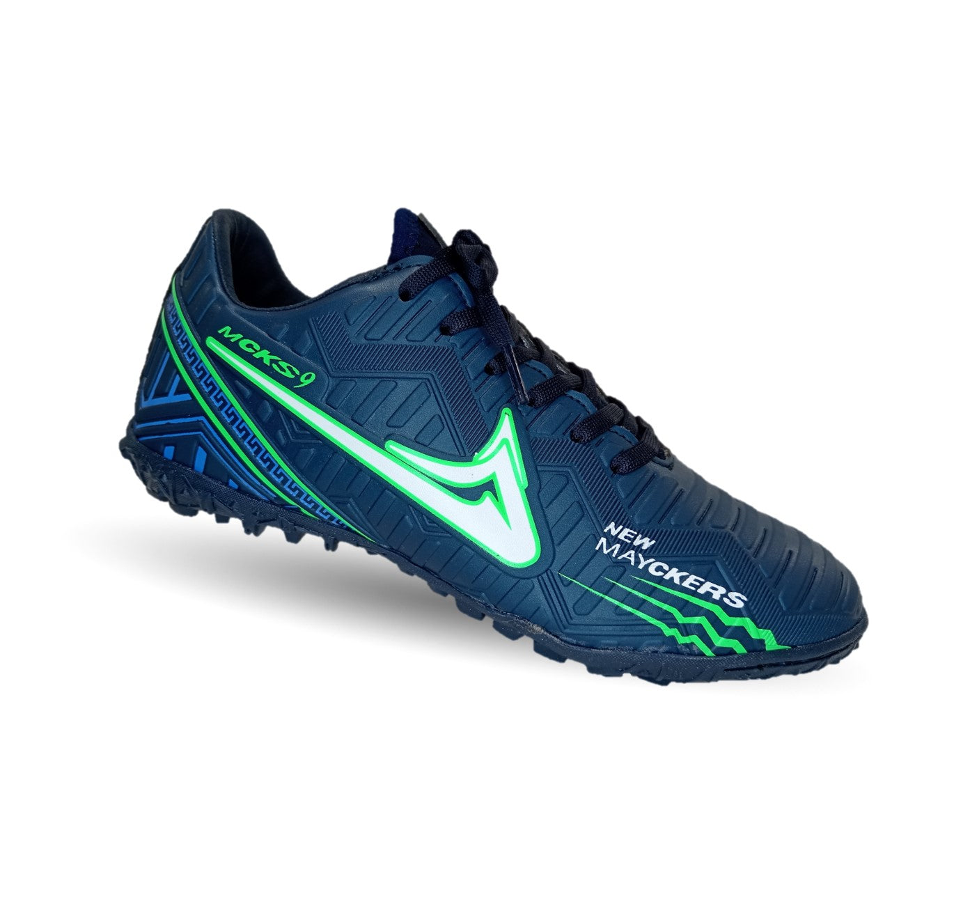 Tenis de Futbol con multitacos Mayckers 1241 Marino/Manzana para hombre