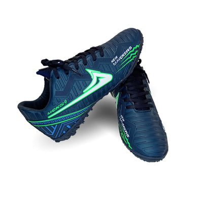 Tenis de Futbol con multitacos Mayckers 1241 Marino/Manzana para hombre