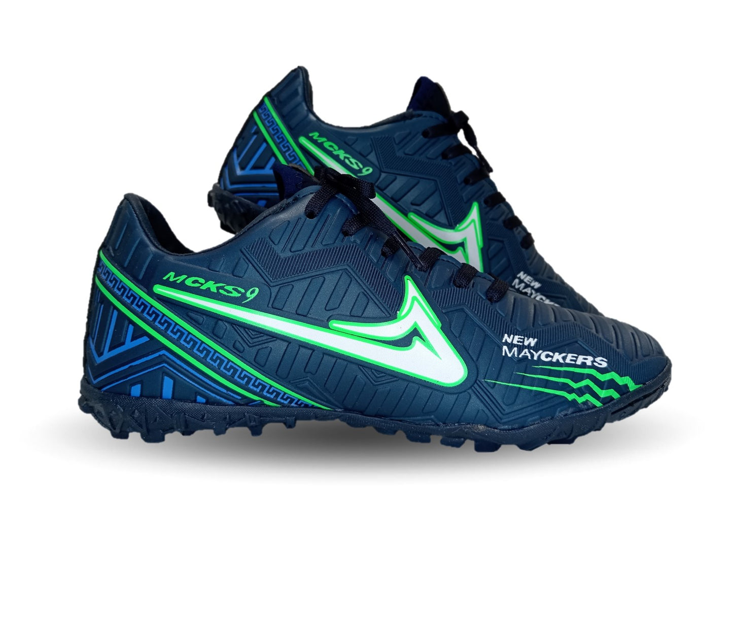 Tenis de Futbol con multitacos Mayckers 1241 Marino/Manzana para hombre